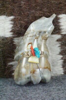 Badger Zuni Fetish Carving - Stewart Alanzo