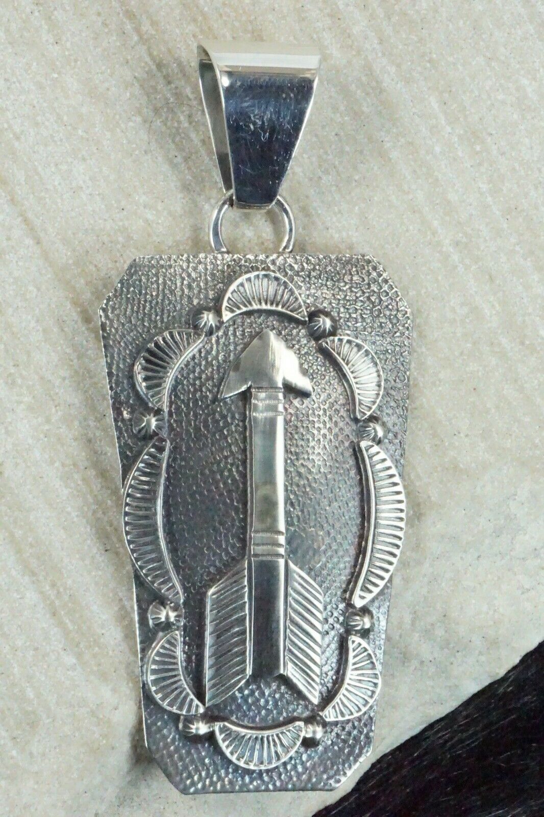 Sterling Silver Pendant - Navajo - High Lonesome Trading
