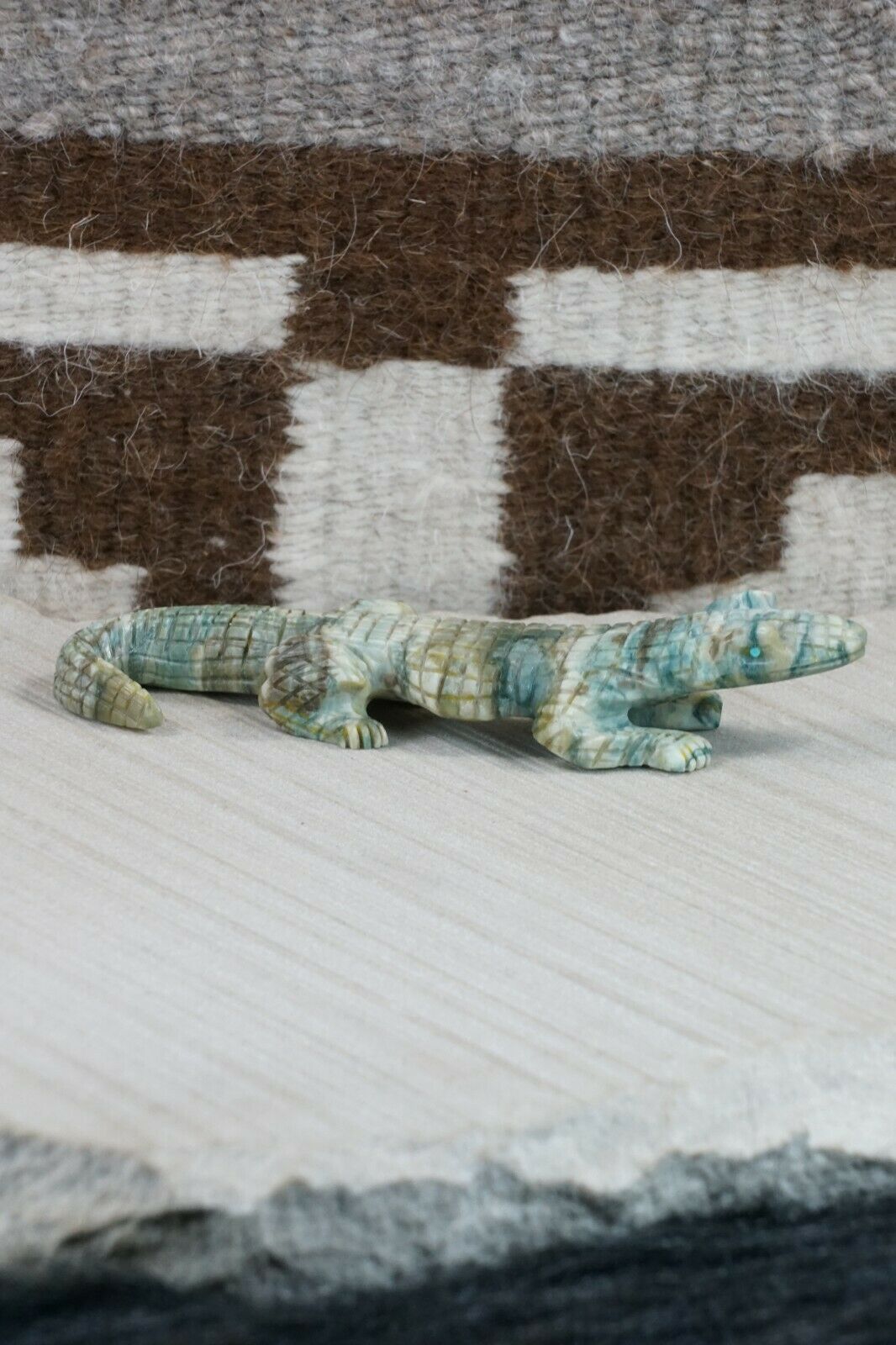Lizard Zuni Fetish Carving - Tony Mackel