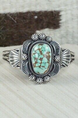 Turquoise and Sterling Silver Bracelet - Jess Martinez