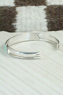 Turquoise & Sterling Silver Bracelet - Laurie Kallestewa