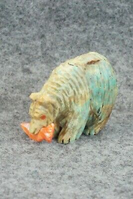Bear Zuni Fetish Carving - Andres Quandelacy