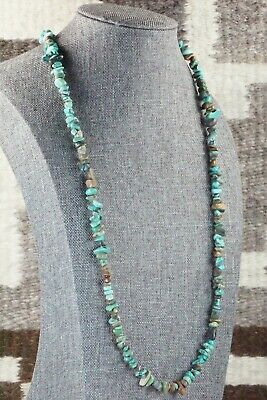 Turquoise & Sterling Silver Necklace - Navajo