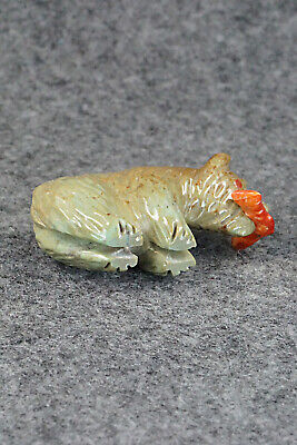 Bear Zuni Fetish Carving - Andres Quandelacy