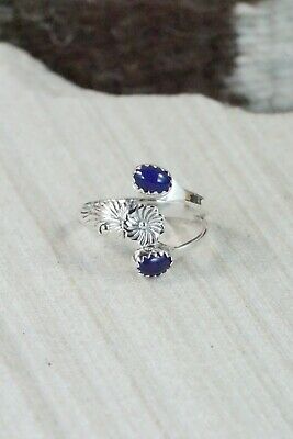 Lapis and Sterling Silver Ring - Harris Largo - 7.5