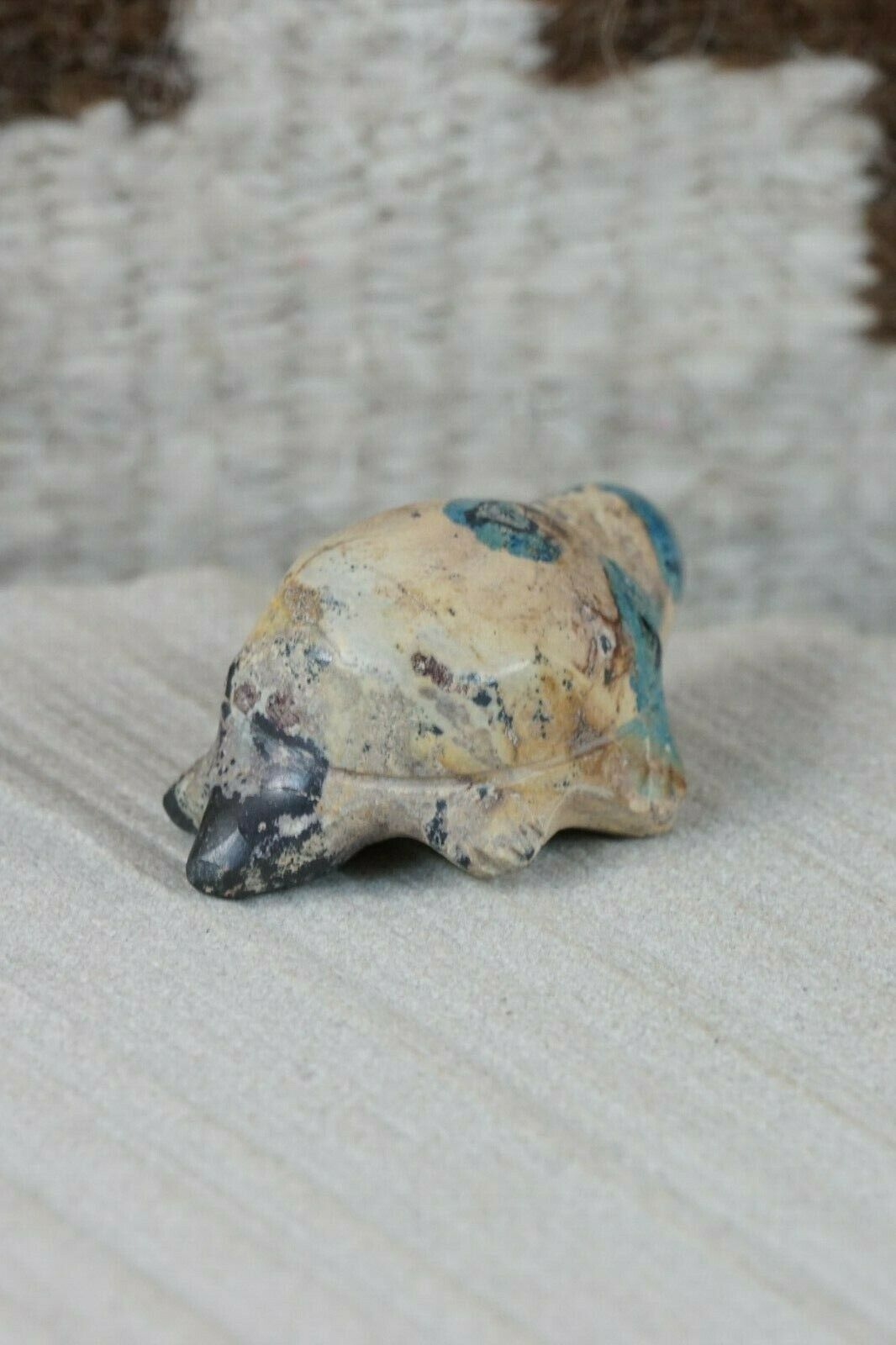Turtle Zuni Fetish Carving - Leland Boone - High Lonesome Trading