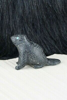 Beaver Zuni Fetish Carving - Karen Zunie - High Lonesome Trading