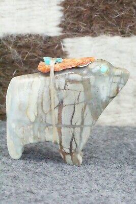 Sheep Zuni Fetish Carving - Taylor Gia - High Lonesome Trading