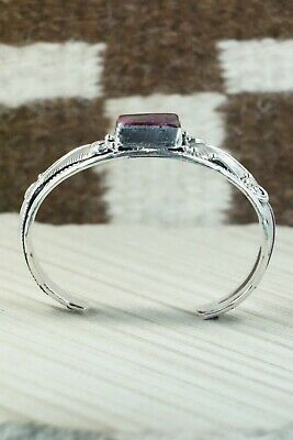 Spiny Oyster & Sterling Silver Bracelet - Darrell Morgan