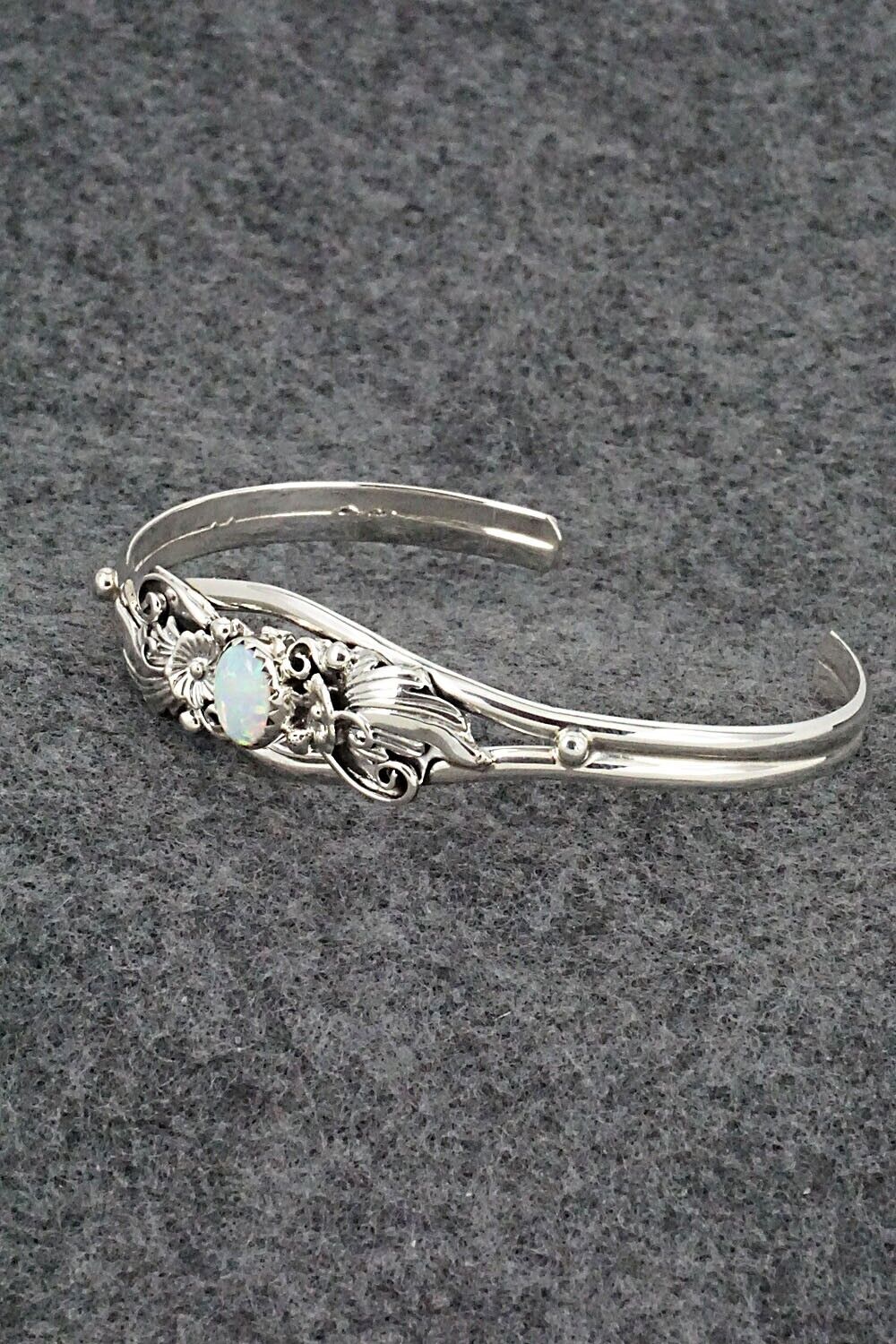 Opalite & Sterling Silver Bracelet - Sadie Jim
