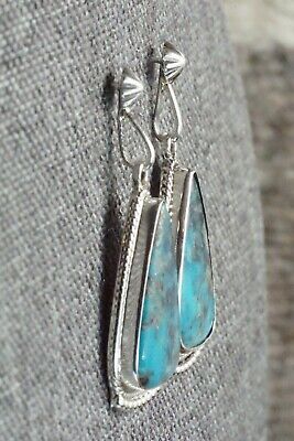 Turquoise & Sterling Silver Earrings - Sharon McCarthy