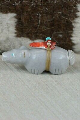 Bear Zuni Fetish Carving - Peter Gasper - High Lonesome Trading