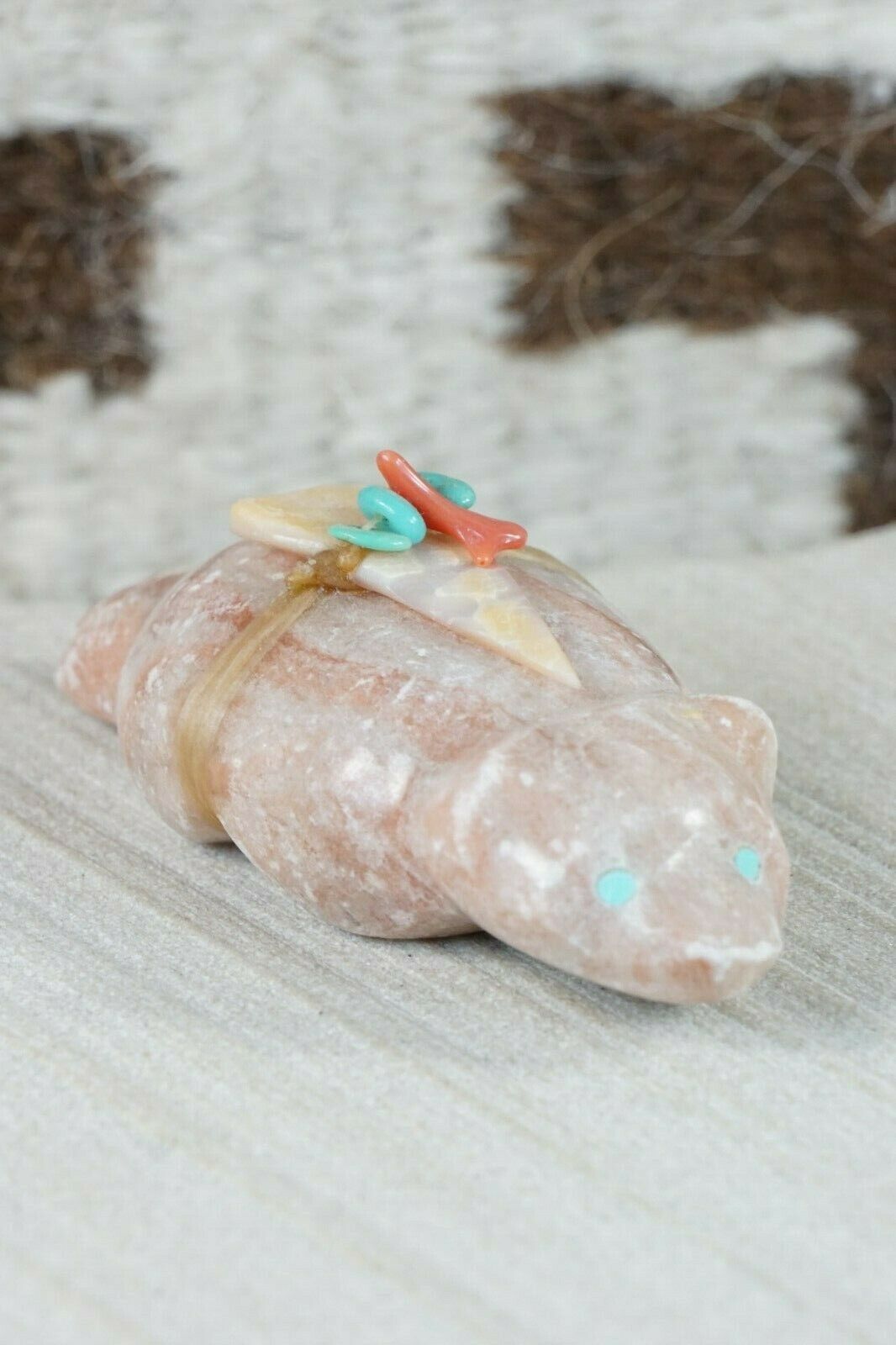 Badger Zuni Fetish Carving - Lena Boone - High Lonesome Trading
