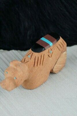 Bear Zuni Fetish Carving - Brandon Phillips - High Lonesome Trading
