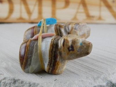 Bear Zuni Fetish Carving - Jeff Eriacho - High Lonesome Trading