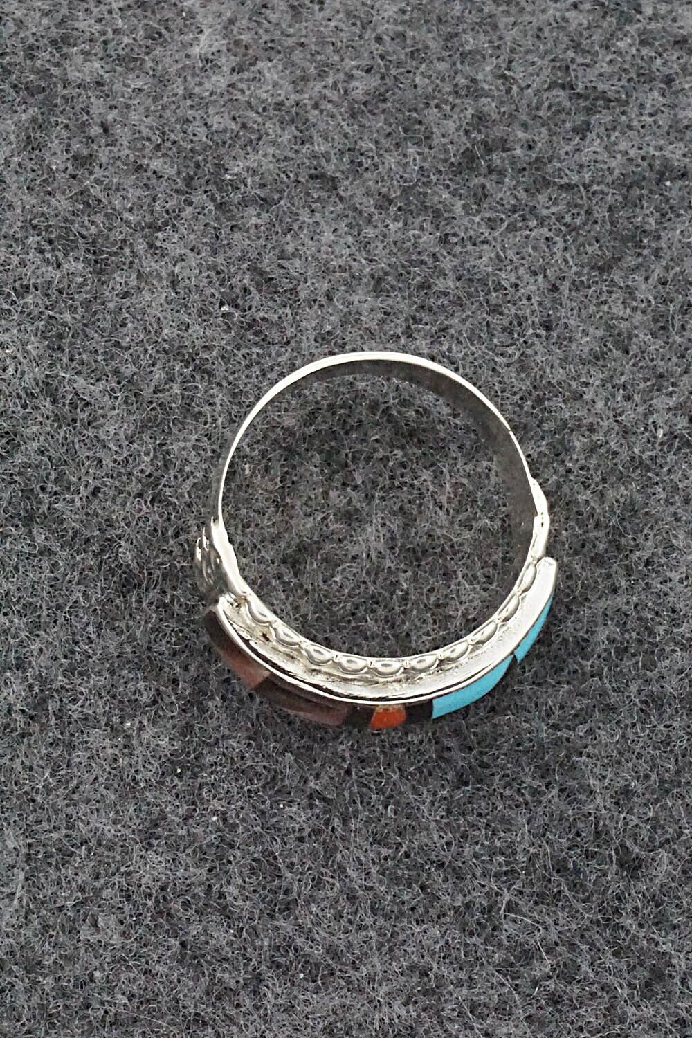 Multi Stone & Sterling Silver Ring - Rebecca Sheyka - Size 7
