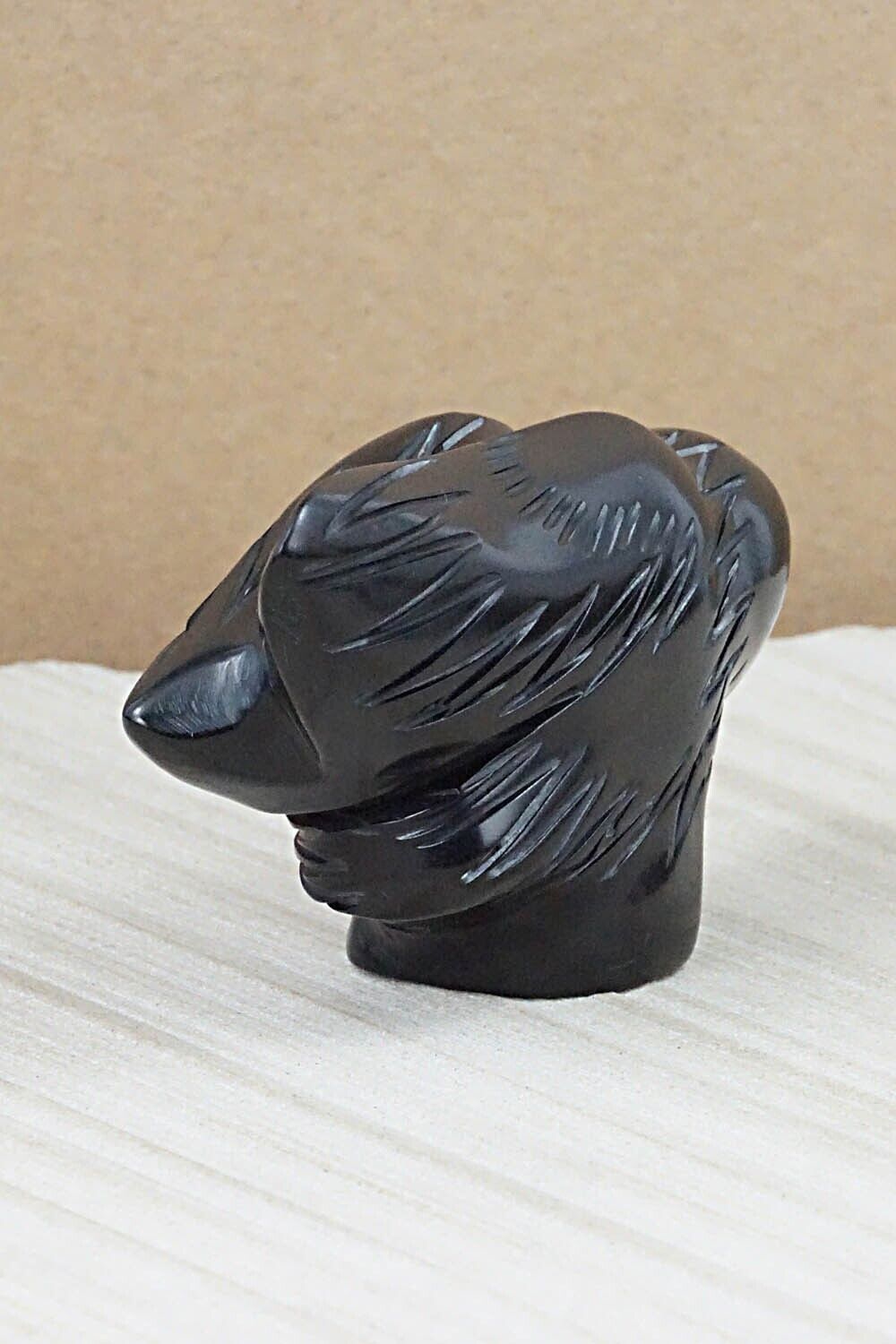 Crow Zuni Fetish Carving - Daniel Chattin