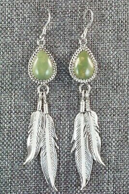 Turquoise & Sterling Silver Earrings - Judy Largo