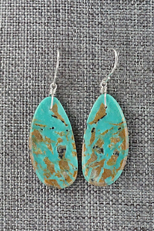 Turquoise & Sterling Silver Earrings - Sharon Abeyta