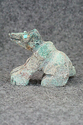 Wolf Zuni Fetish Carving - Jon Quam