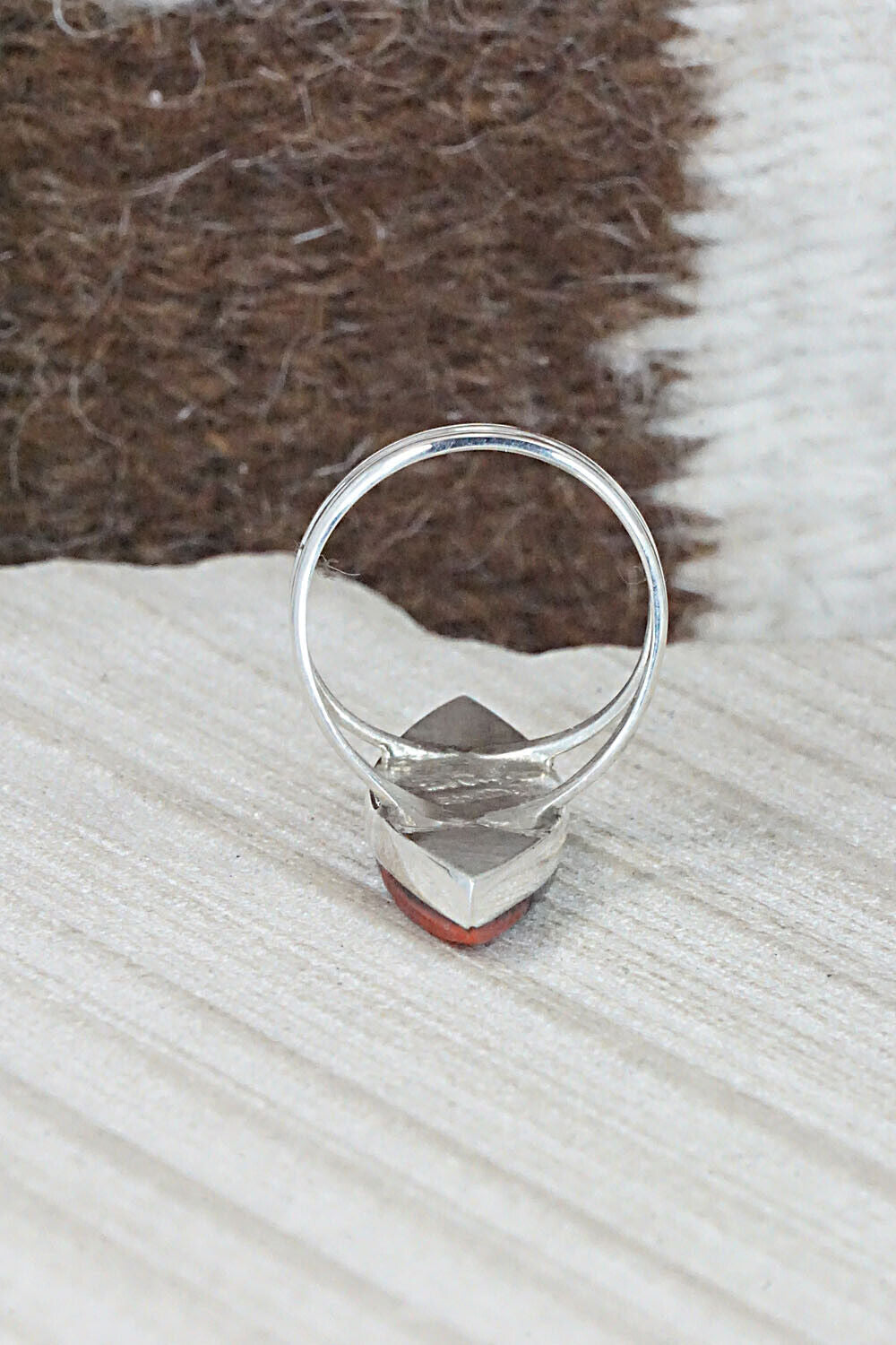 Multi Stone & Sterling Silver Ring - Cleo Kallestewa - Size 7