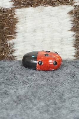 Lady Bug Zuni Fetish Carving - Reynold Lunasee