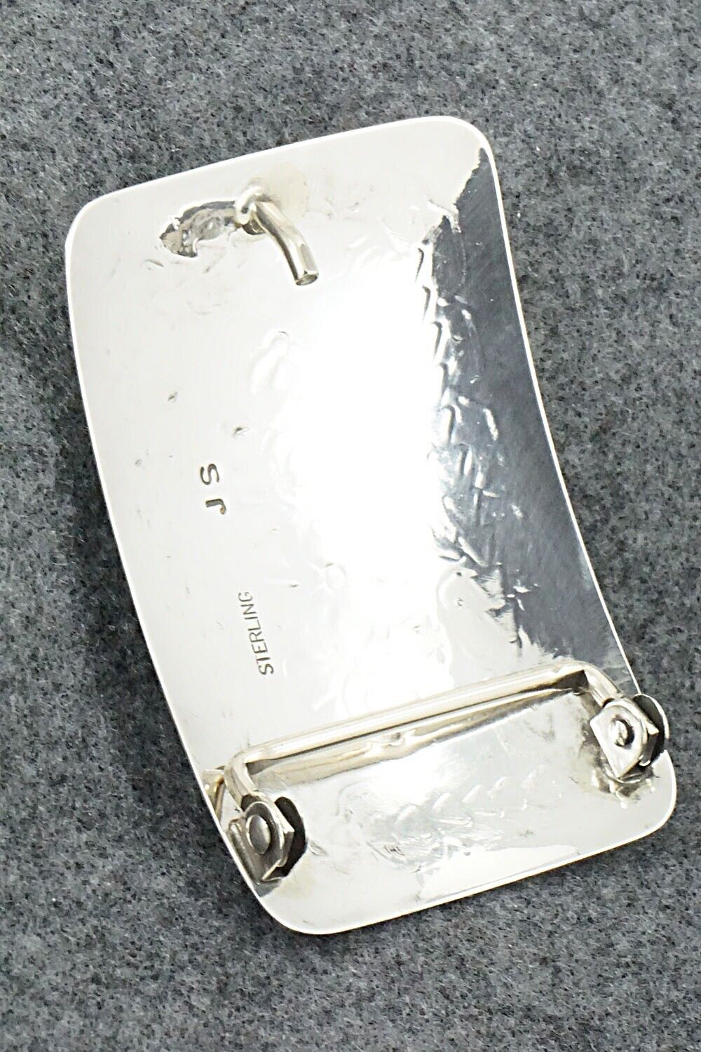 Sterling Silver Belt Buckle - Jolene Begay