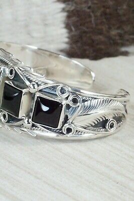 Onyx & Sterling Silver Bracelet - Davey Morgan