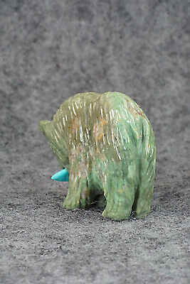 Bear Zuni Fetish Carving - Andres Quandelacy