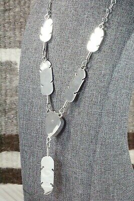 Turquoise & Sterling Silver Necklace - Gilbert Smith