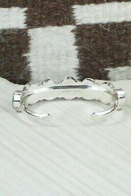 Turquoise & Sterling Silver Bracelet - Thomas Yazzie - High Lonesome Trading