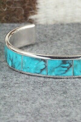 Turquoise & Sterling Silver Bracelet - Larry Loretto