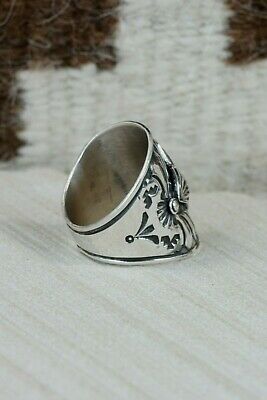 Navajo Sterling Silver Ring - Derrick Gordon - Size 10