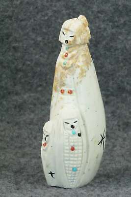 Corn Maiden Zuni Fetish Carving - Sandra Quandelacy