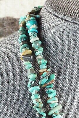 Turquoise & Sterling Silver Necklace - Navajo