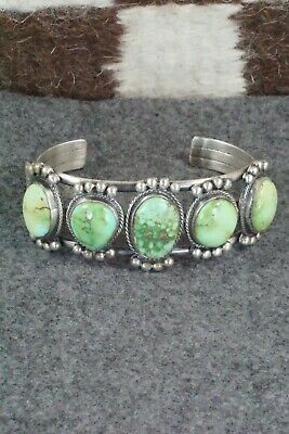 Turquoise & Sterling Silver Bracelet - Thomas Yazzie