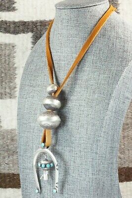 Turquoise & Sterling Silver Necklace - Monica Smith