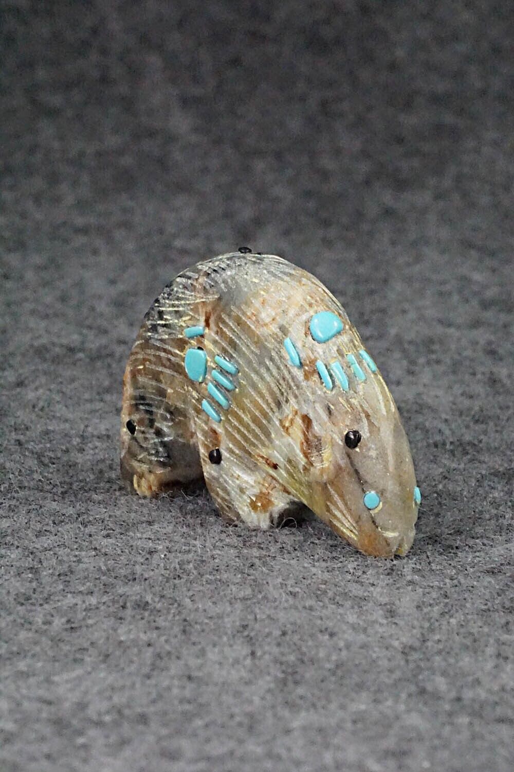 Porcupine Zuni Fetish Carving - Danette Laate