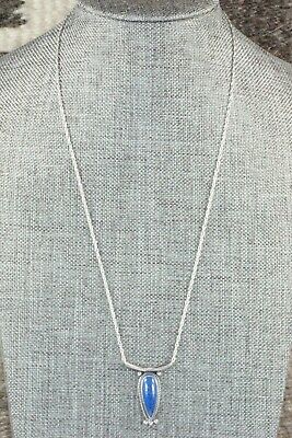 Lapis & Sterling Silver Necklace - Sharon McCarthy