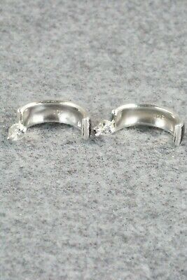 Multi Stone Inlay & Sterling Silver Earrings - Delberta Boone