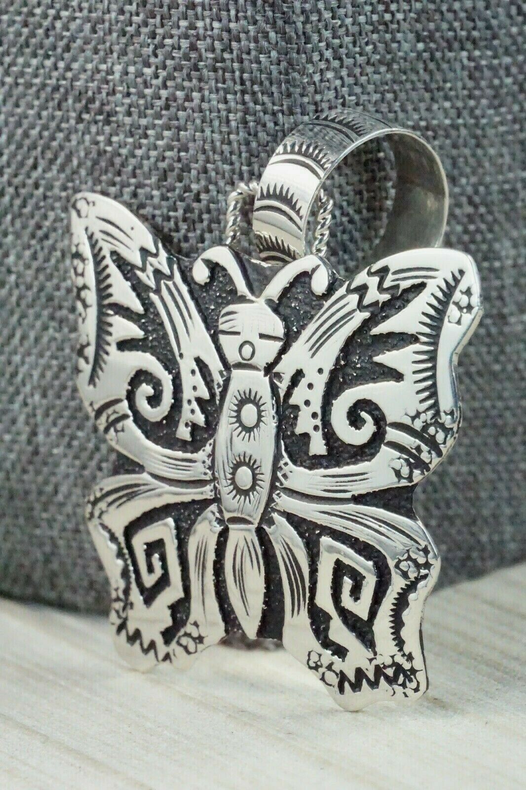 Navajo Sterling Silver Pendant - Richard Singer
