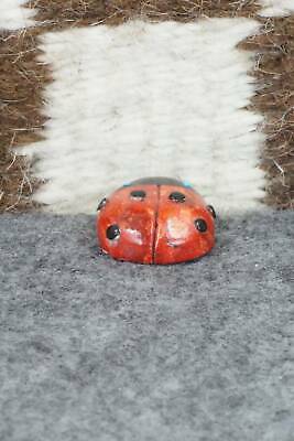Lady Bug Zuni Fetish Carving - Reynold Lunasee