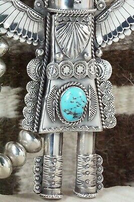 Turquoise & Sterling Silver Pendant with Necklace - Garrett Hale