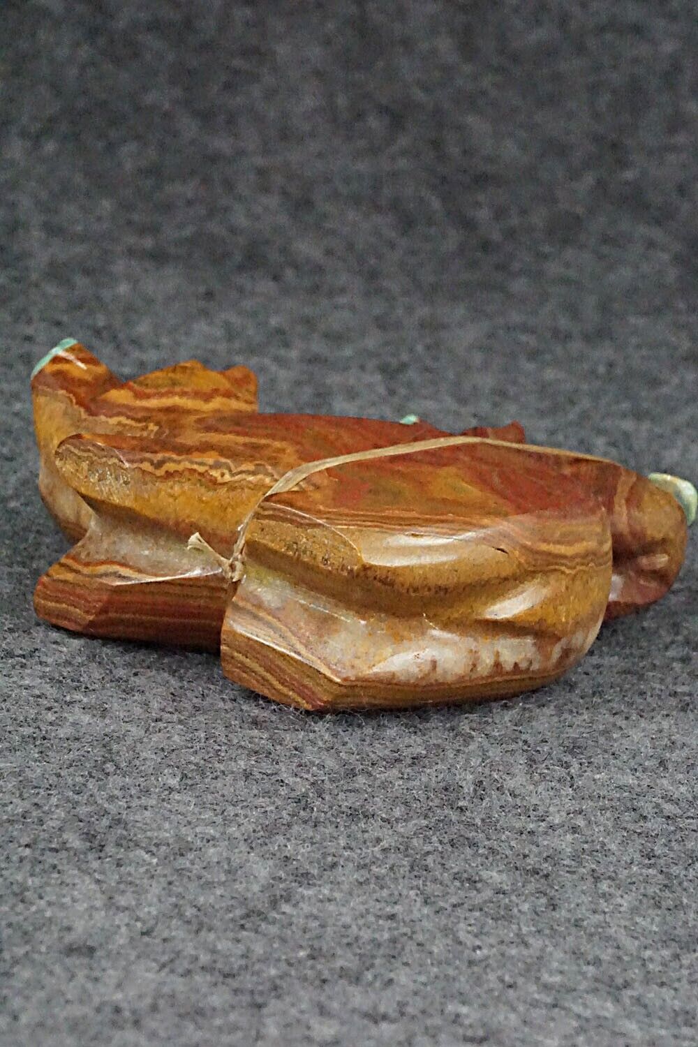 Bear and Cub Zuni Fetish Carving - Enrike Leekya