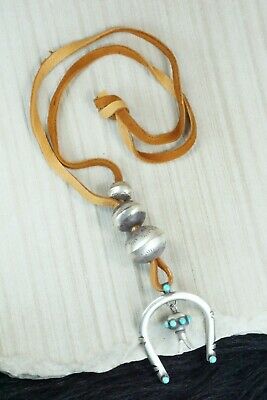 Turquoise & Sterling Silver Necklace - Monica Smith
