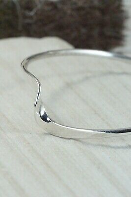 Sterling Silver Bangle - Elaine Tahe