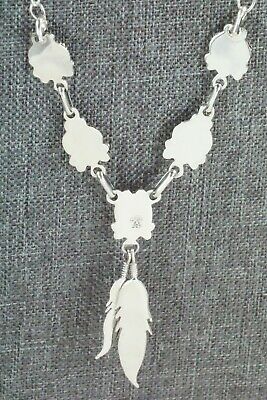 Turquoise & Sterling Silver Necklace - Verley Betone