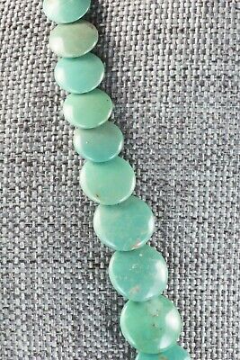 Turquoise & Sterling Silver Necklace - Navajo