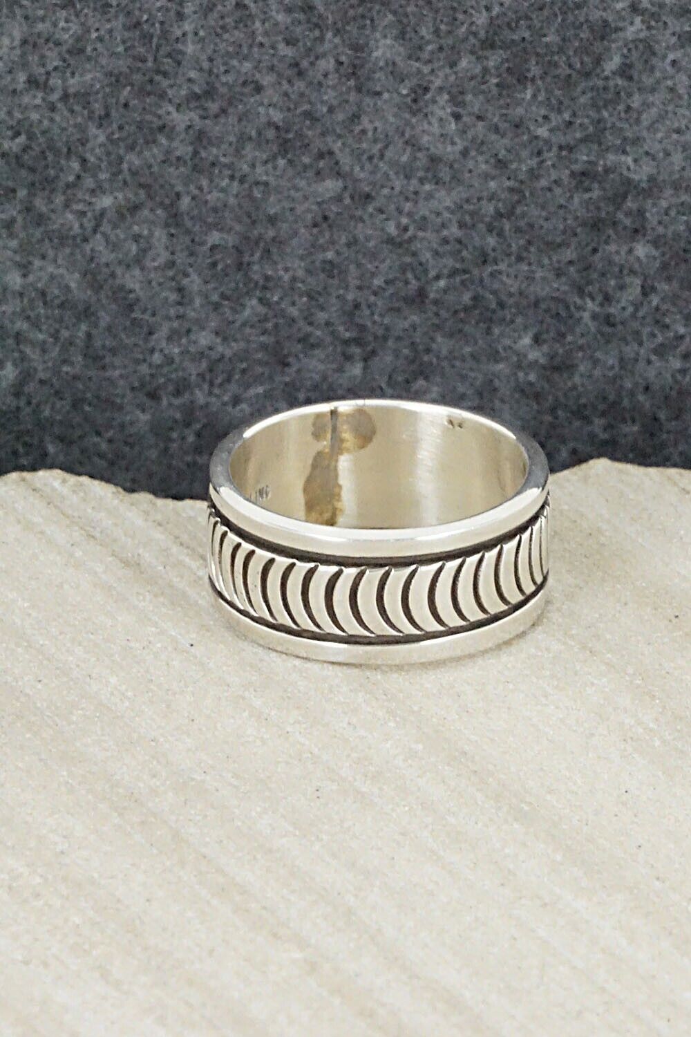 Sterling Silver Ring - Bruce Morgan - Size 9.25