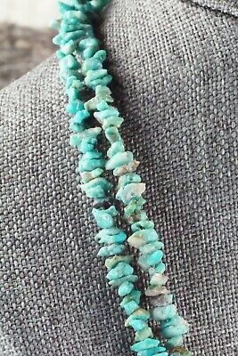 Turquoise & Sterling Silver Necklace - Navajo